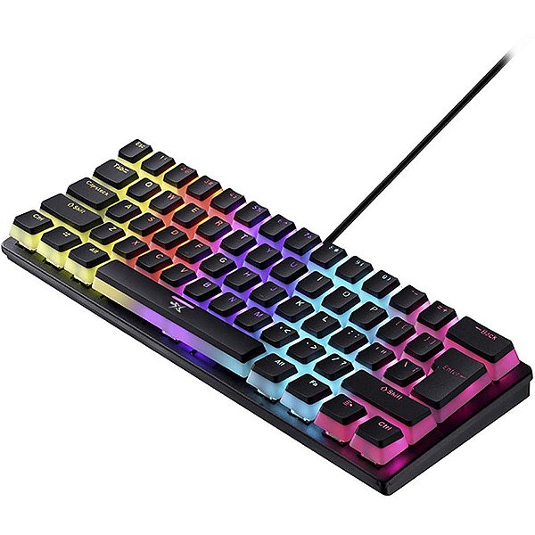 Teclado Mecânico Gamer Brx M403 Rgb Switch Vermelho Preto