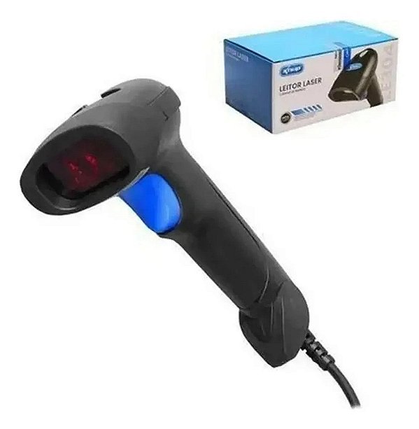 Leitor de Codigo de Barras Boleto e Danfe Usb Kp-1017 Knup