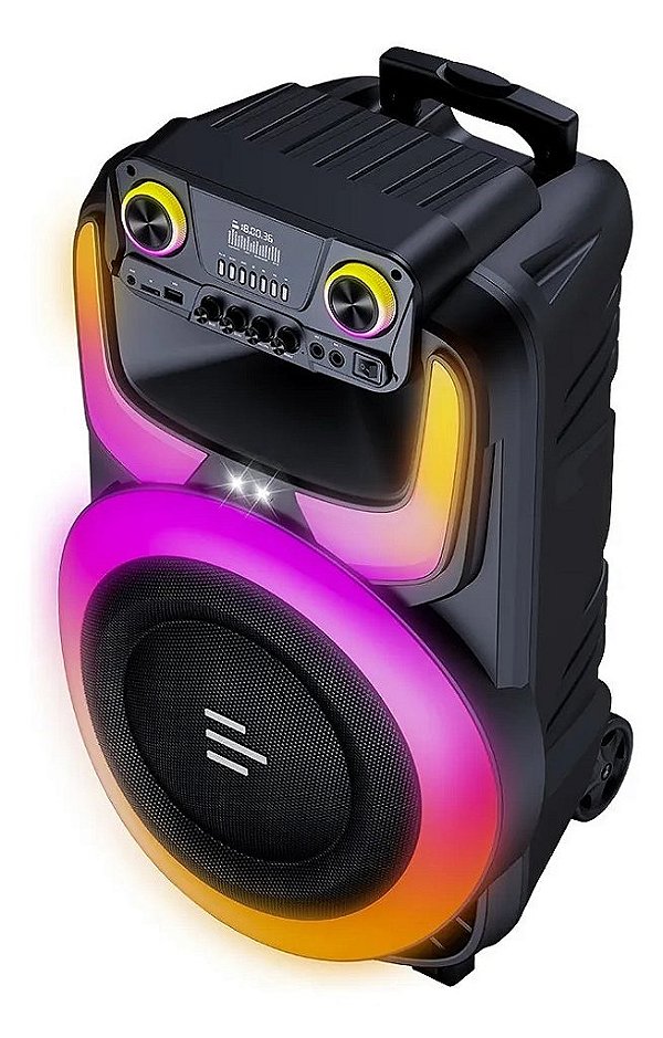 Caixa De Som Pulse Burst 2 600w Rms 12pol Bt/aux/usb - Sp408