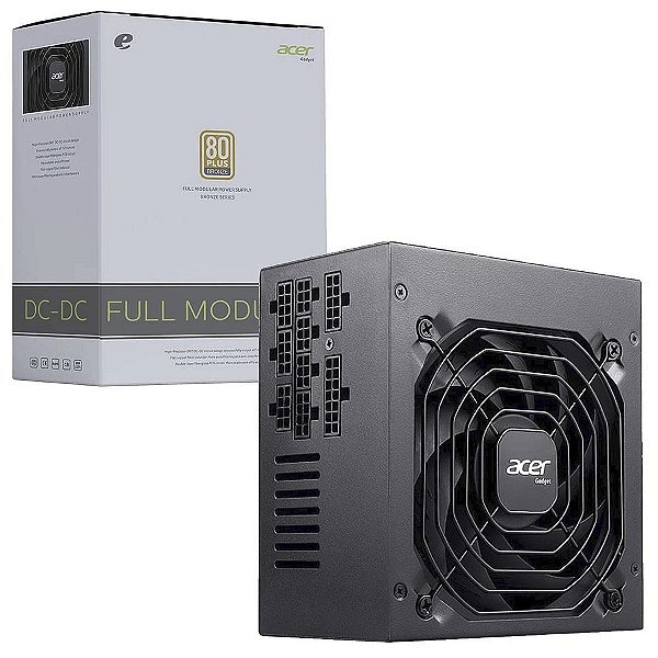 Fonte Atx Acer 550W Pfc Ativo Ac550 80+ Bronze Full Modular