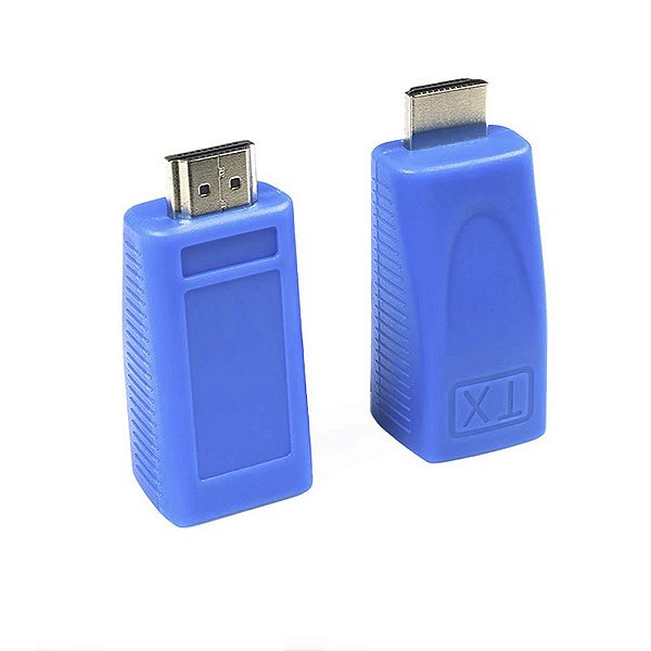 Adaptador Vídeo Hdmi Para Rj45 568b Extensor Plus Cable