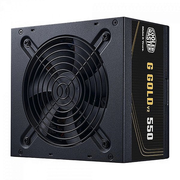 Fonte Atx 550W G Gold Pcf Ativo 80 Plus Gold Cooler Master