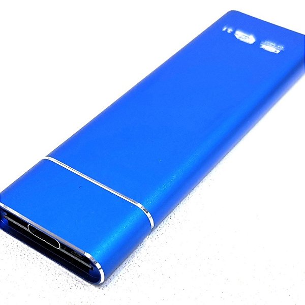 Case sata ssd M2 ngff USB 3.1 type-c dex DX-M231 azul
