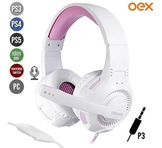 Headset Gamer Oex Gorky Hs-413 Ps4 Ps5 Xbox One Pc Original