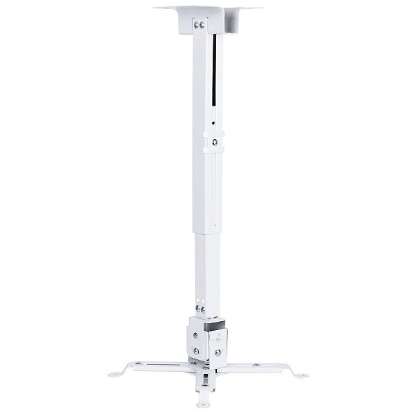 Suporte Para Projetor Universal Teto e Parede 15 Kg Branco