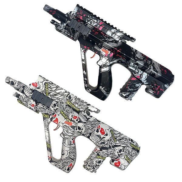 Arminha De Bolinha De Gel Brinquedo Metralhadora Arma Aug