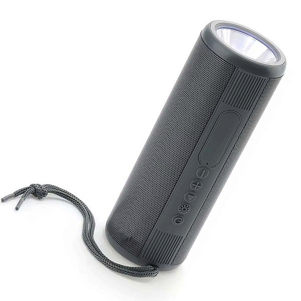 Caixa De Som Bluetooth Ipx6 20w Lanterna Usb Auxiliar Cores