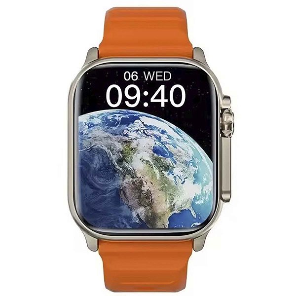 Relógio Inteligente Smart Watch T10 Ultra 44mm Pulseira Lja