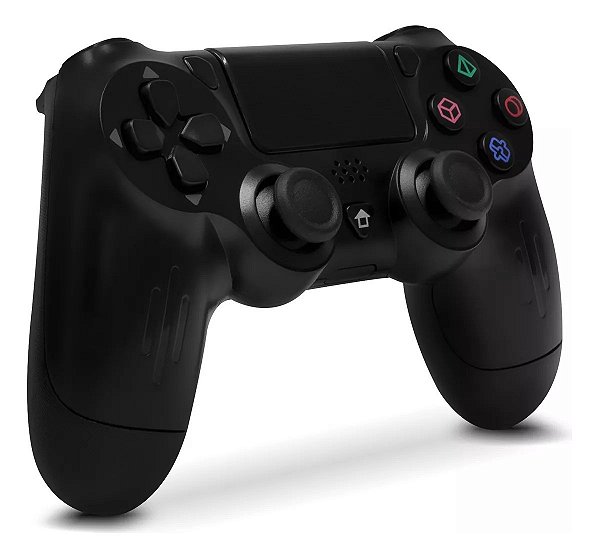 Controle Para Ps4 Dualshock PC Notebook Usb Com Fio Preto