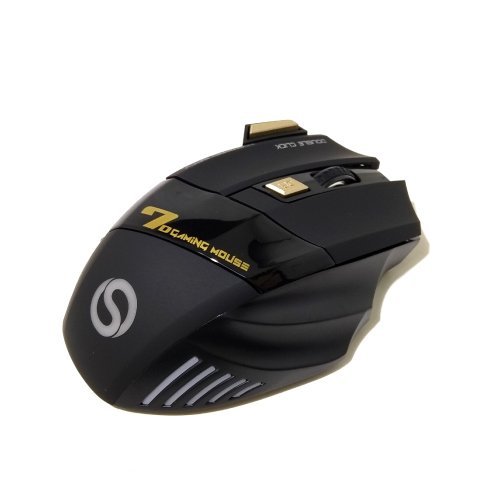 Mouse Gamer Usb Sem Fio Recarregavel 3.200 Dpi Shinka