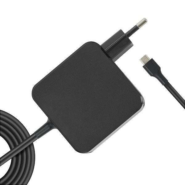 Fonte Carregador Para Samsung Chromebook Dell 65w Usb C