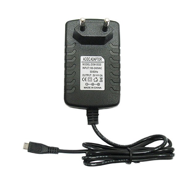 Fonte Micro USB 5V 3.0A RaspBerry Firestick Mi Stick Green