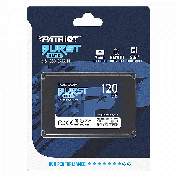 SSD Patriot Burst Elite 120GB, 2,5 SATA III 450MB/s 320MB/s