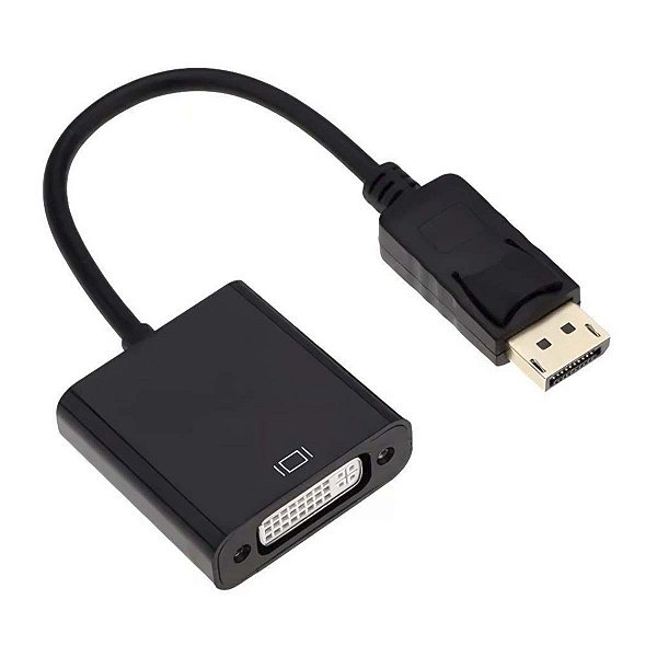 Cabo Adaptador Conversor Displayport Para Dvi