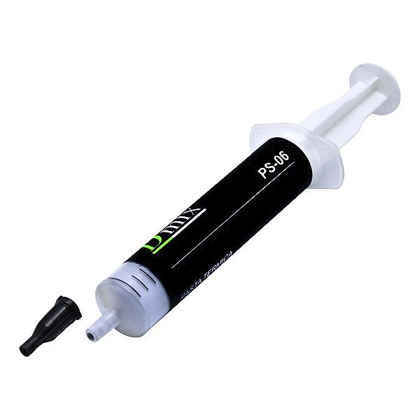 Pasta Térmica Prata Dmix 10g Seringa Para Ps4 e Processador