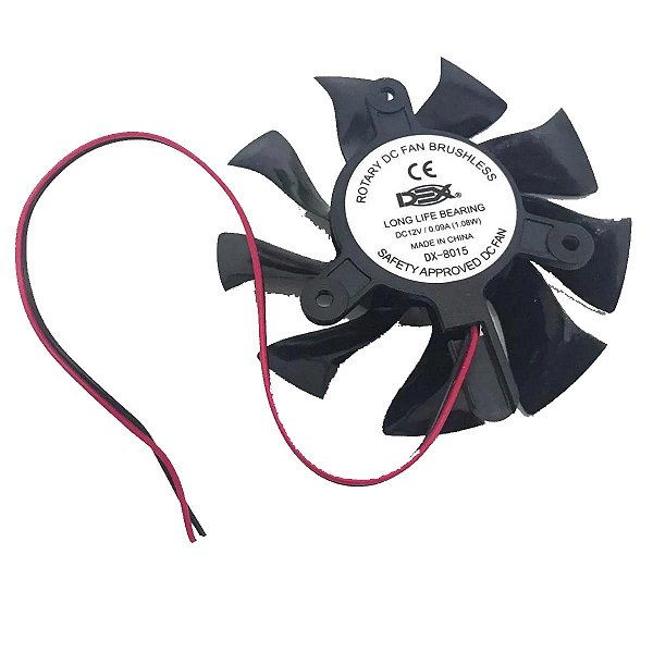 Cooler Fan Placa De Video Nvidia/amd/intel 75mm Dex Dx-8015