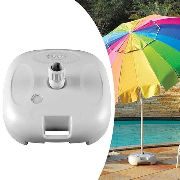 Suporte Base Para Guarda Sol Ombrelone Água Areia Mor 3754