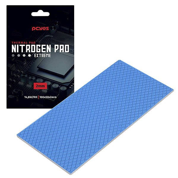 Thermal Pad Pcyes Nitrogen Pad Extreme 100x50x2,0mm 14,8W/Mk