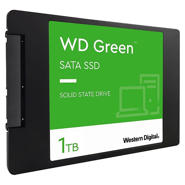Ssd Wd Green 1Tb Sata3 2.5 7Mm Wds100T3G0A western digital
