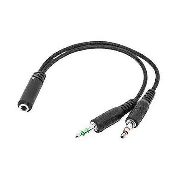 Adaptador De Audio P3 Para P2 Duplo Fone Microfone Multi