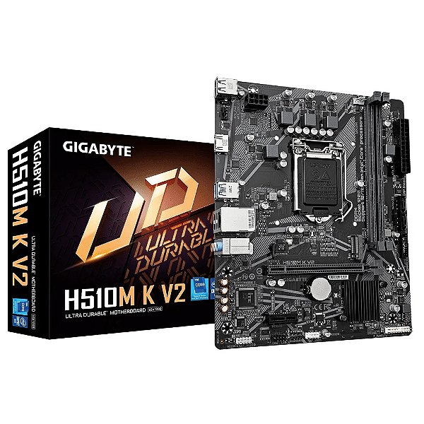 Placa Mae Intel Gigabyte H510M K V2 20 Ddr4 Lga1200 10 E 11