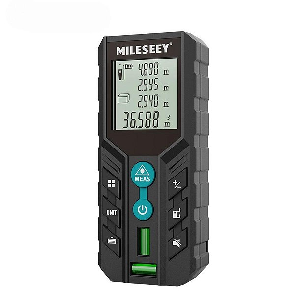 Telêmetro Trena a Laser Digital 60m Profissional Mileseey D2