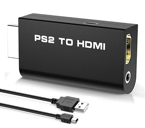 Adaptador Conversor Para Playstation Ps2 Hdmi 480p Energia