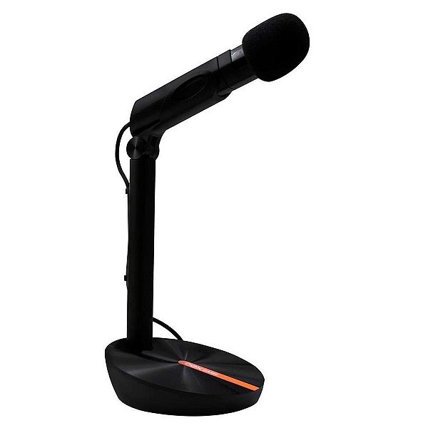 Microfone Gamer OEX Omnidirecional Rook Podcast - MG100
