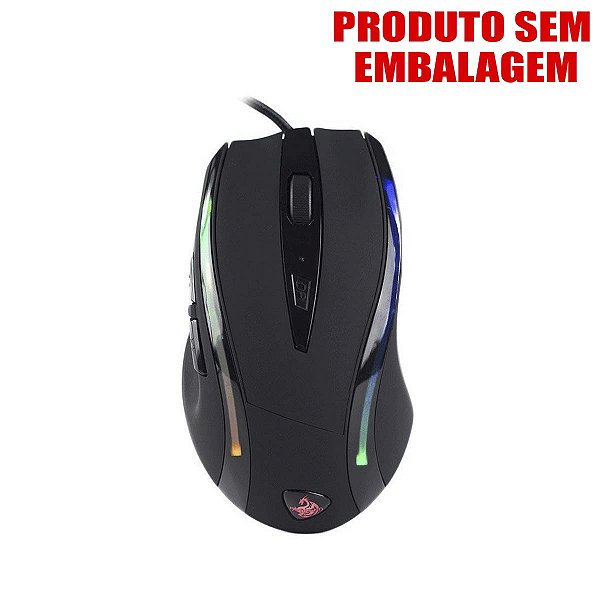 Mouse Gamer Hoopson Kata Programável 4000 DPI GX18 S/ Caixa
