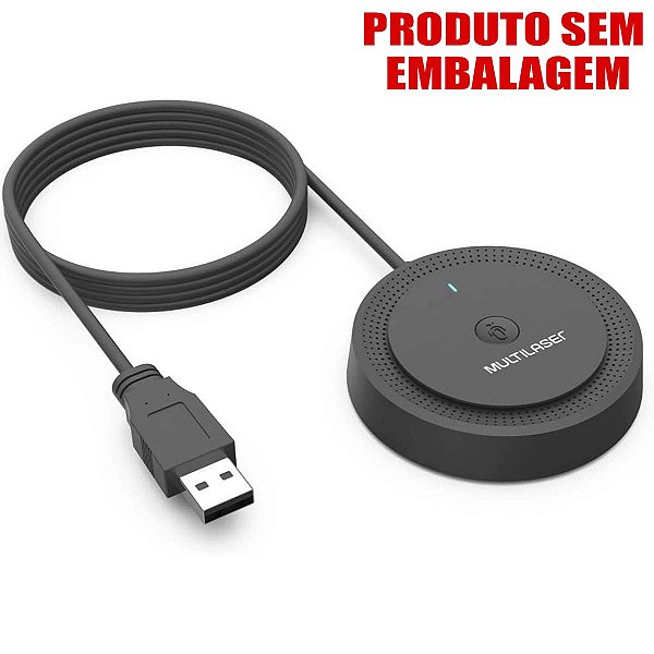 Microfone Omnidirecional Usb para Conferência 2m S/ Caixa