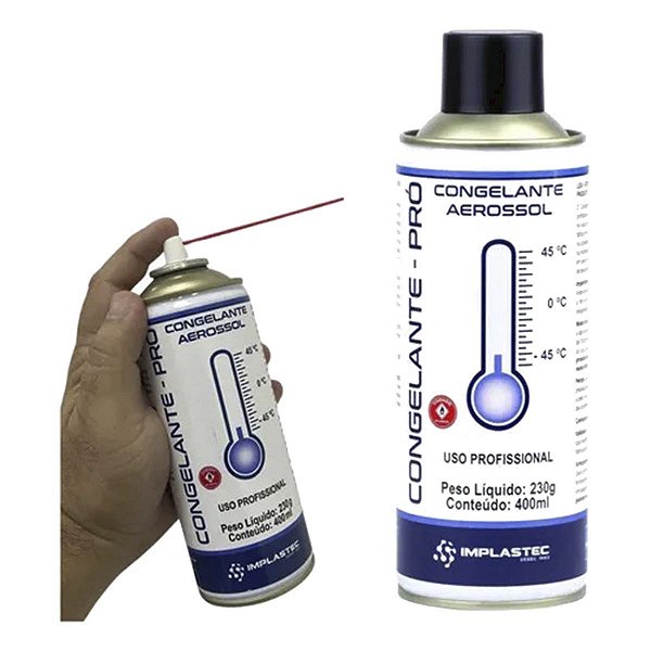 Aerossol Congelante Pro -45°c Placas E Circuitos Eletrônicos