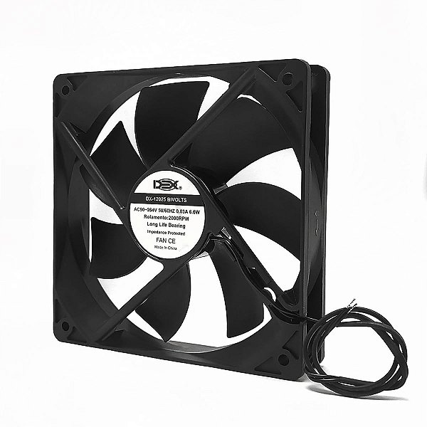 Ventilador Cooler Fan DEX 120mm 110v/220v 2000rpm Rolamento