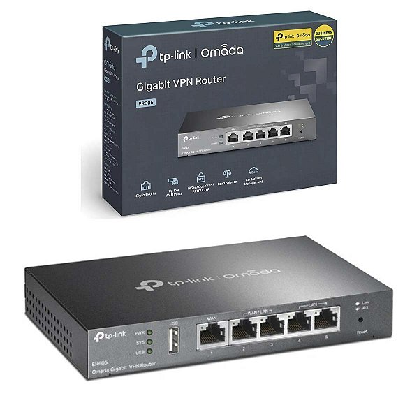 Load Balance TP-Link ER605 Multi Wan Omada VPN Gigabit