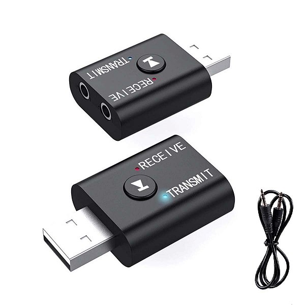 Adaptador Receptor Transmissor Bluetooth Para Tv Som Fone Tv
