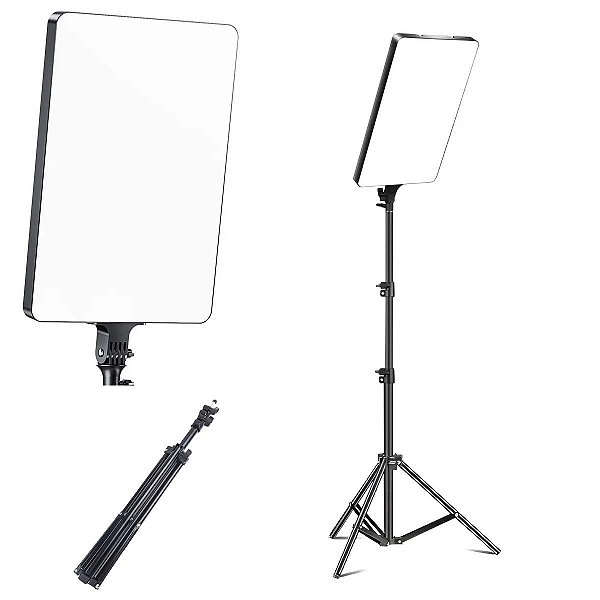 Luz Preenchimento Recarregável 60w Branco Frio Quente Tripé