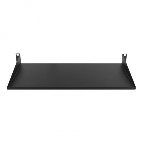 2 Bandejas De Fixacao Simples P/ Rack 19  1u P290 Preto