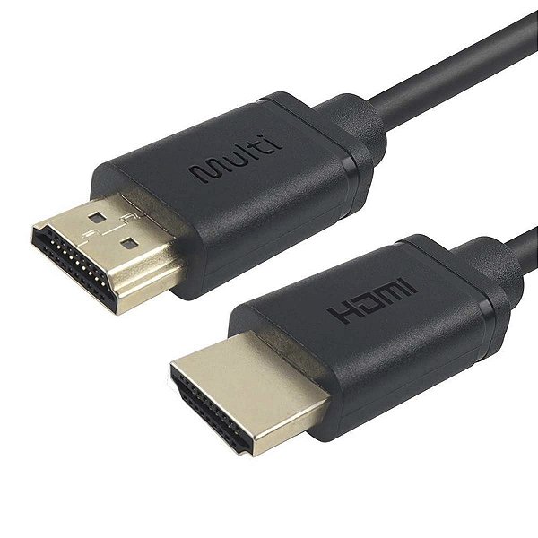 Cabo HDMI 2.0 2m Compatível 4k Multi WI520 Alta Qualidade