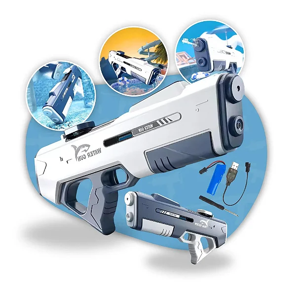 Brinquedo Elétrico De Água Para Crianças Fuzil De Pressão