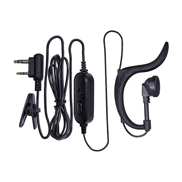 Fone Ptt Auricular Ht-50u Para Rádio Comunicador Baofeng
