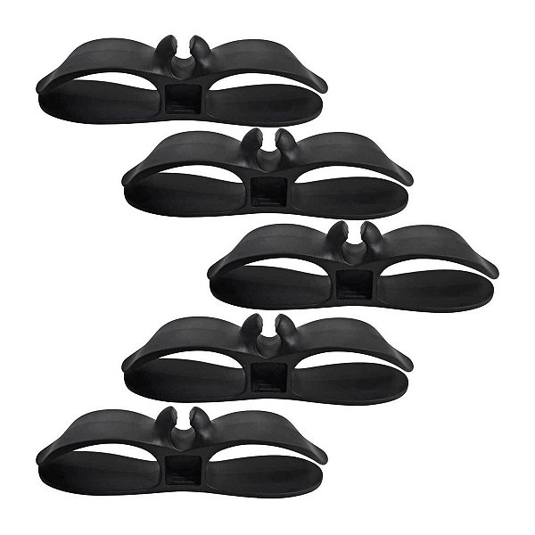 Kit 5x Organizador De Cabos E Fios Eletrodomésticos Adesivo