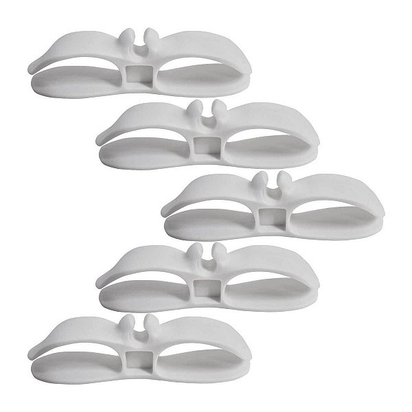 Kit 5x Organizador De Cabos E Fios Eletrodomésticos Adesivo