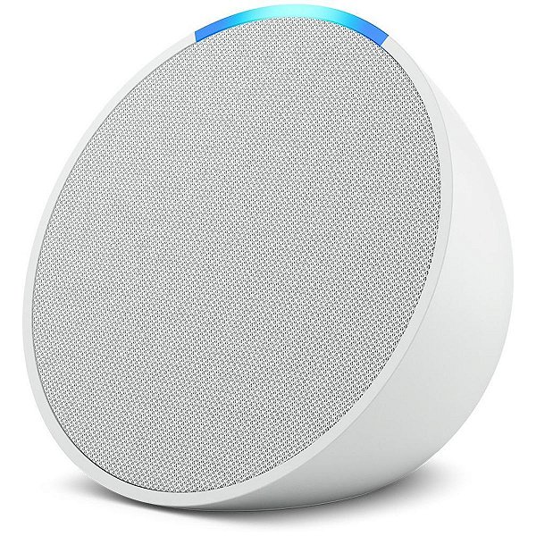 Amazon Echo Pop com Alexa Caixa de Som Inteligente Branco