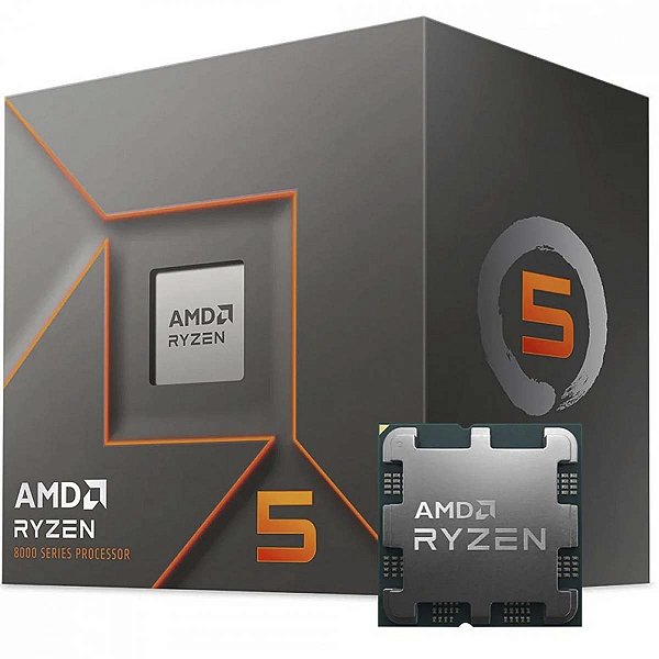 Processador Amd Am5 Ryzen 5 8600G 4.3GHz Max 5.0GHz 16Mb