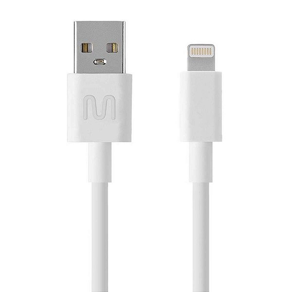 Cabo Para Iphone Lightning 1.2M Branco 50V Multi
