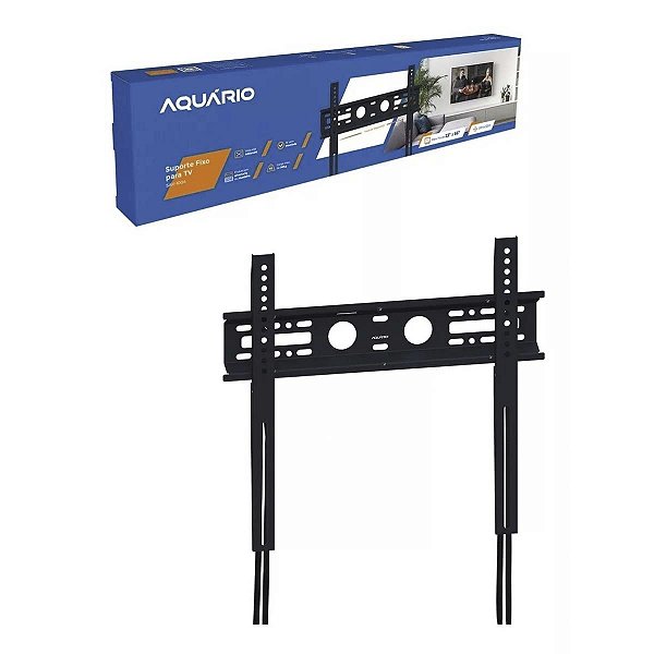 Suporte Fixo Tv 23" á 65" Trava De Segurança Led 4k Full Hd