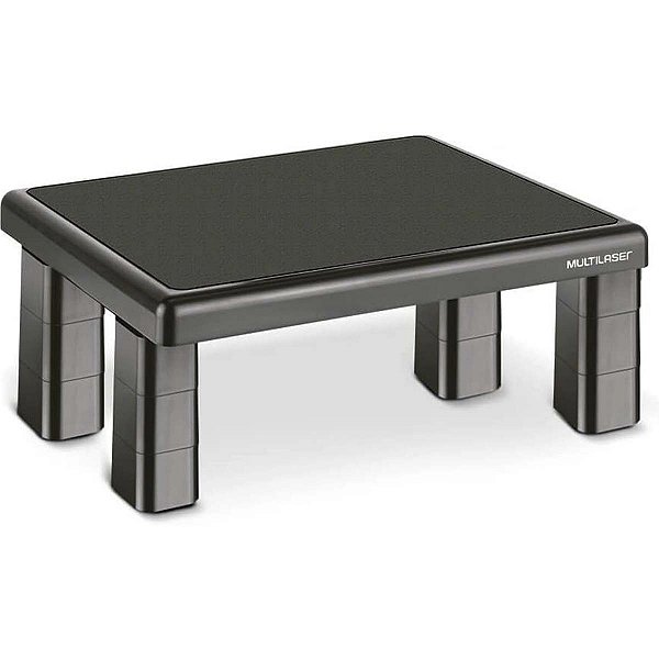 Suporte Ergonômico Nr17 Multiníveis Para Monitor Preto Ac125