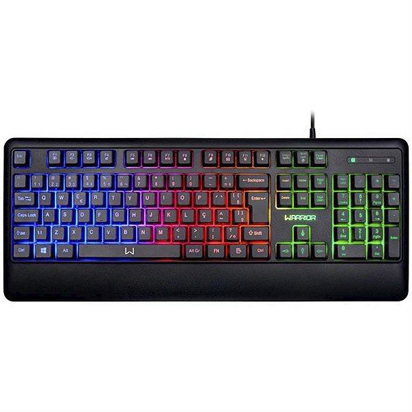 Teclado Legacy Membrana USB Com Fio Preto ABNT2 Full Size