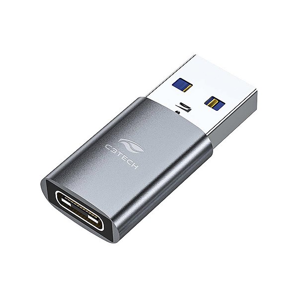 Adaptador OTG USB-A Macho/USB-C Fêmea OTG-10 C3Tech