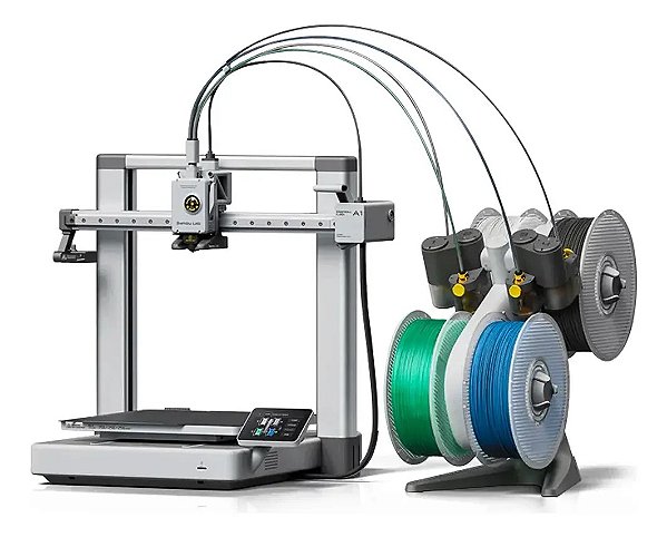 IMPRESSORA 3D BAMBU LAB A1 + AMS LITE COMBO PF002A+SA005BRA