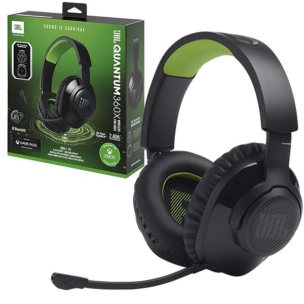 Fone Headset Jbl Quantum 360x Sem Fio Para Xbox Ps5 Ps4